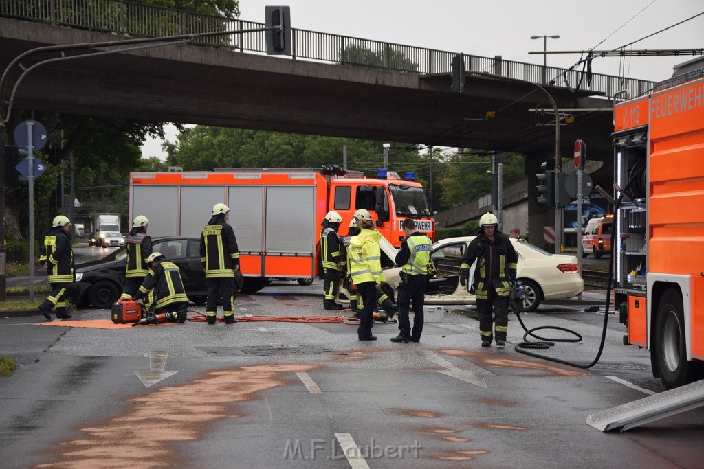 VU 3 Pkw Koeln Deutz Am Messekreisel P056.JPG - Miklos Laubert